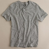 Jaspé Jersey V-neck T-Shirt