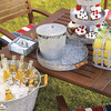 Galvanized Steel Serving Pieces
