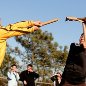 Cardboard Tube Fighting League