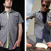Johnny Cupcakes Button Up Shirts