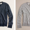 J.Crew Sueded Fleece Crewneck Pullover