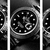 Bamford Black Rolex Watches