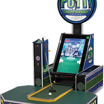 Putt Arcade Golf Machine