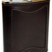 Filson Bridle Leather Hip Flask