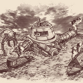 Battle of the Ironclads T-Shirt