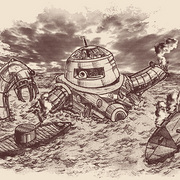 Battle of the Ironclads T-Shirt