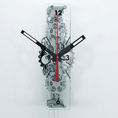Oblong Gear Clock