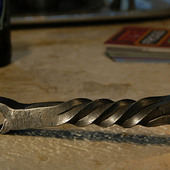 Railroad Spike Bottle Opener