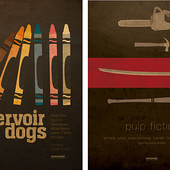 Quentin Tarantino Tribute Posters