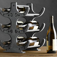 Factory Table Wine Rack
