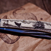 CXXVI Scrimshaw Knife