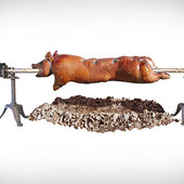 SpitJack Beast Whole Hog Rotisserie 