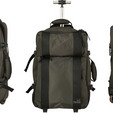 Hideo Feather Carry-On Trolley
