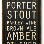Types Of Beer Sign